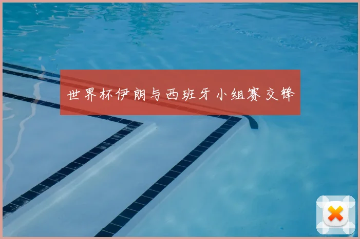 世界杯伊朗与西班牙小组赛交锋