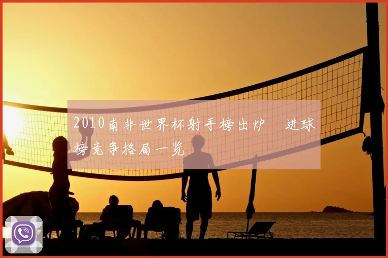 2010南非世界杯射手榜出炉 进球榜竞争格局一览